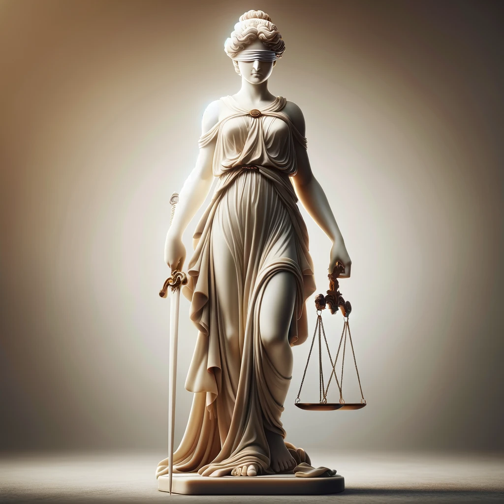 Themis, Greek goddess of justice